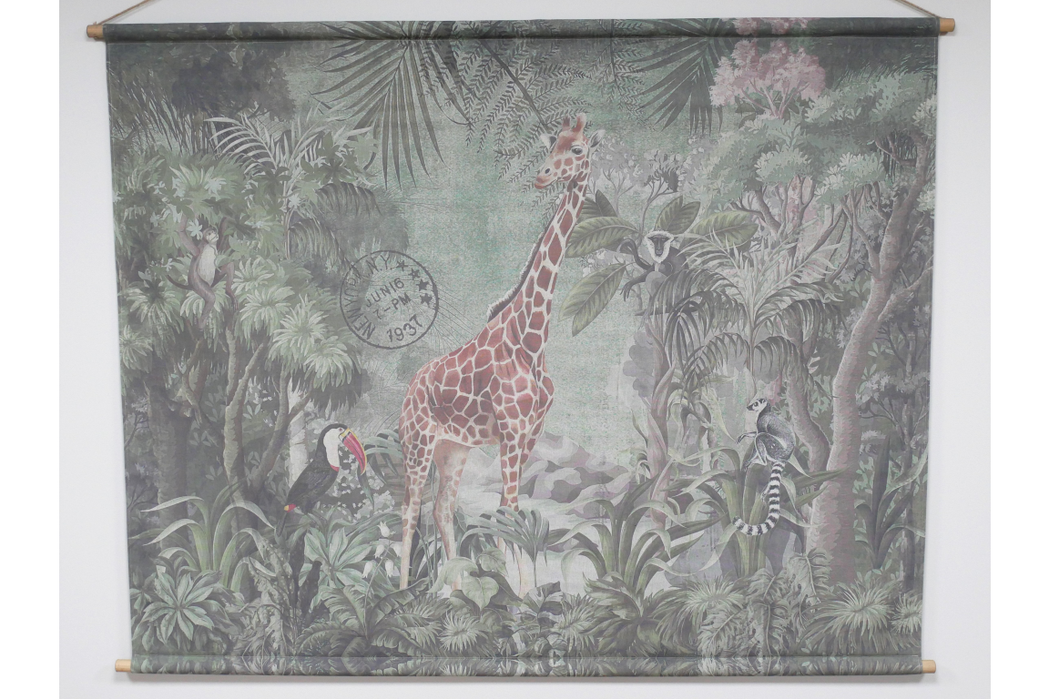 Canvas Wall Art - Giraffe