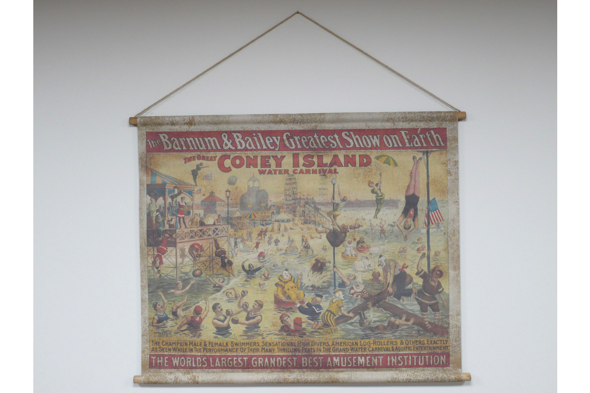 Canvas Wall Art - Coney Island