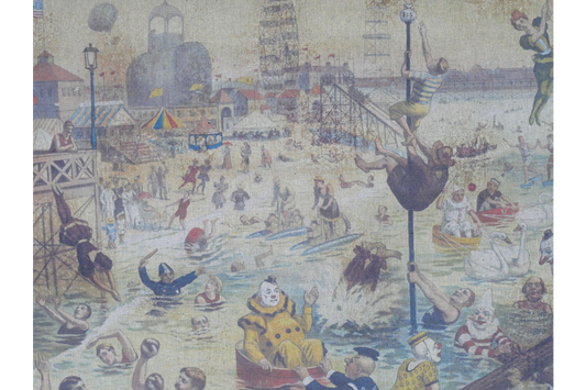 Canvas Wall Art - Coney Island