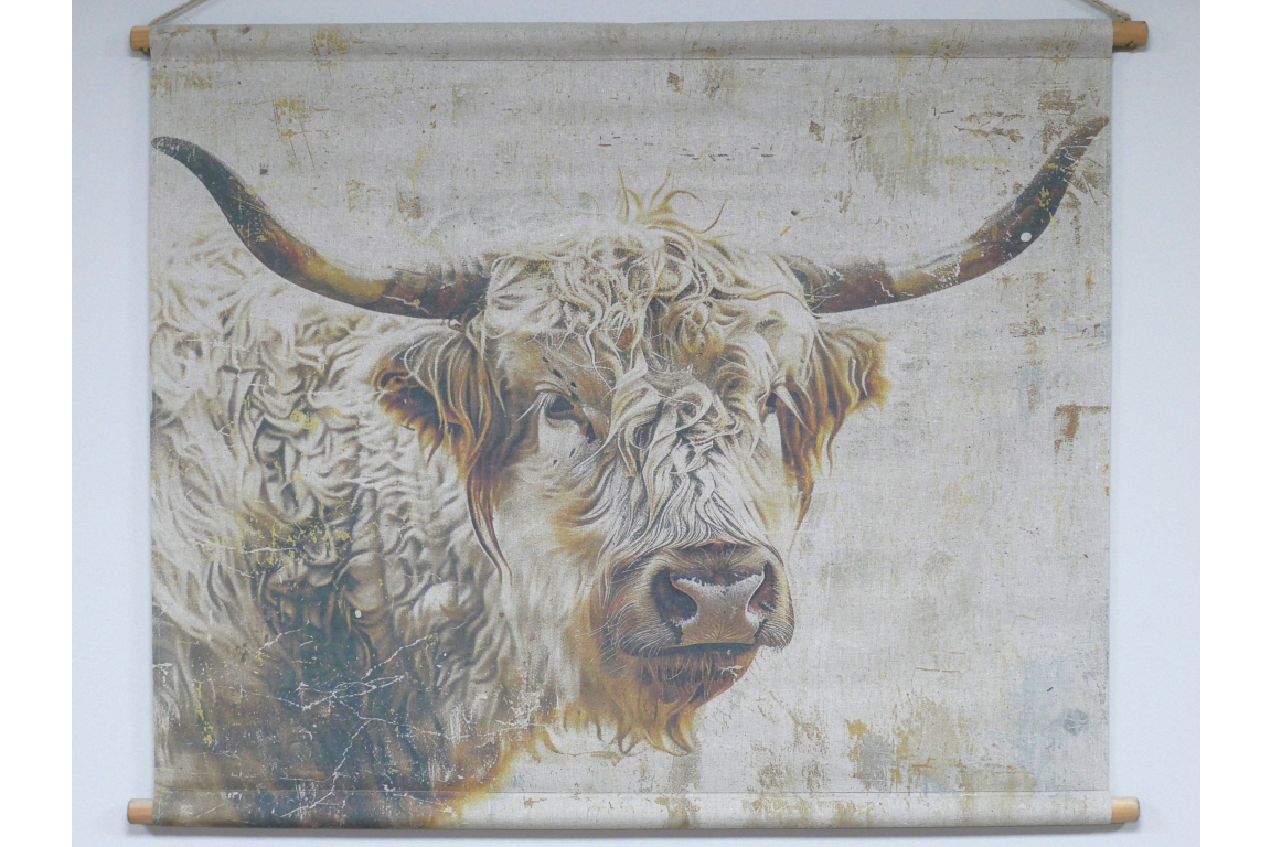 Canvas Wall Art - Cow