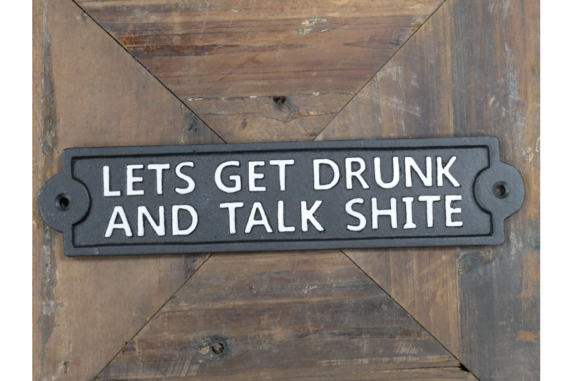 Sign - Talk Shite