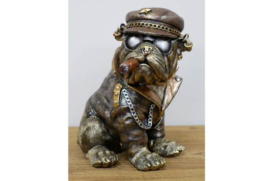 Smoking Bulldog