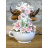 Highland Cow In Tea Cup