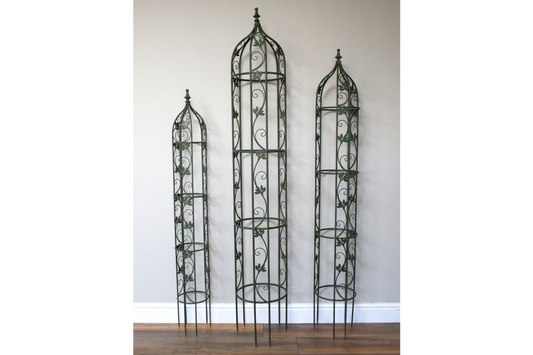 Set Of 3 Large Oblisks