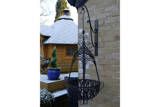 Large Hanging Basket (Black)