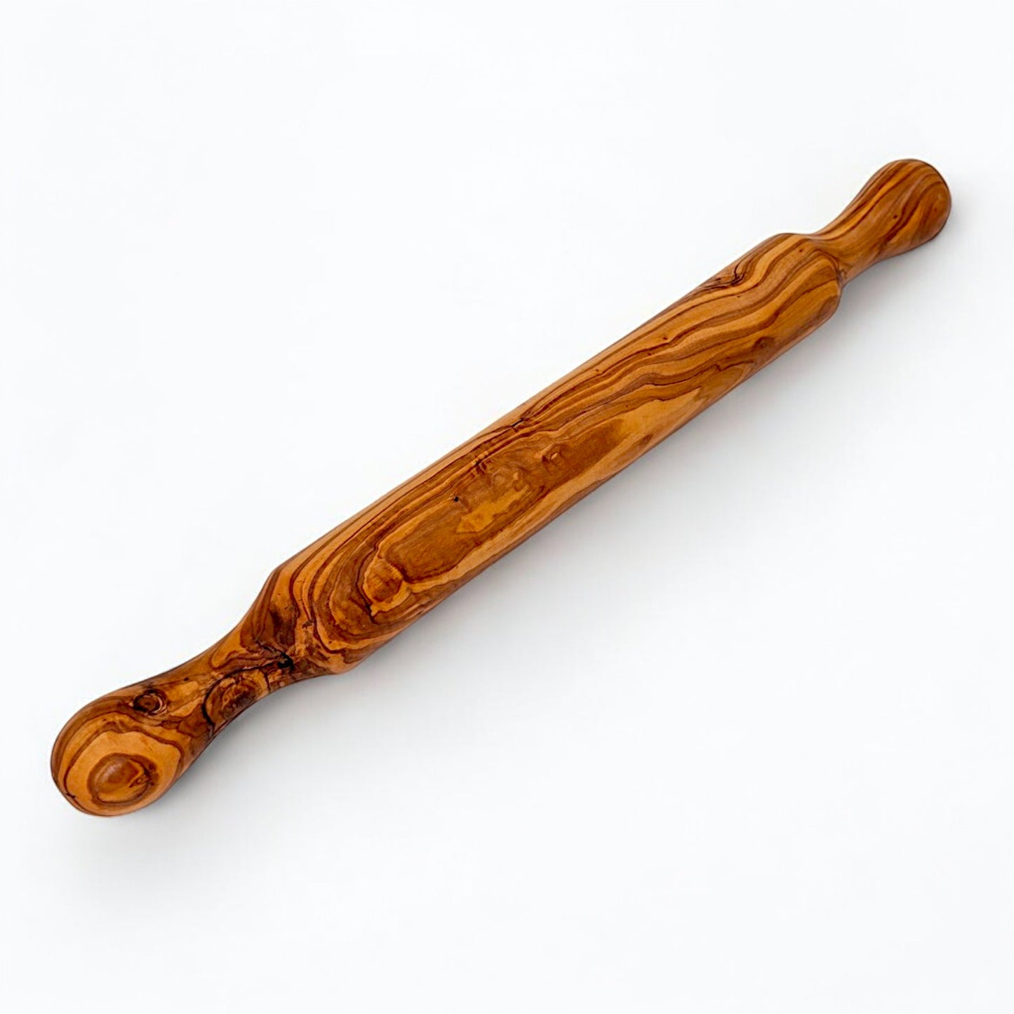 Handcrafted Olive Wood Rolling Pin | Durable Hardwood | Sustainably Sourced | Cake Baking | Various Sizes