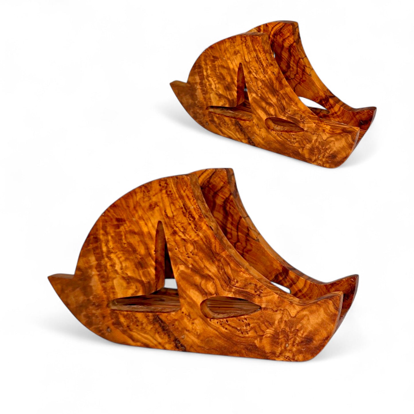 Olive Wood Classic Napkin Holder