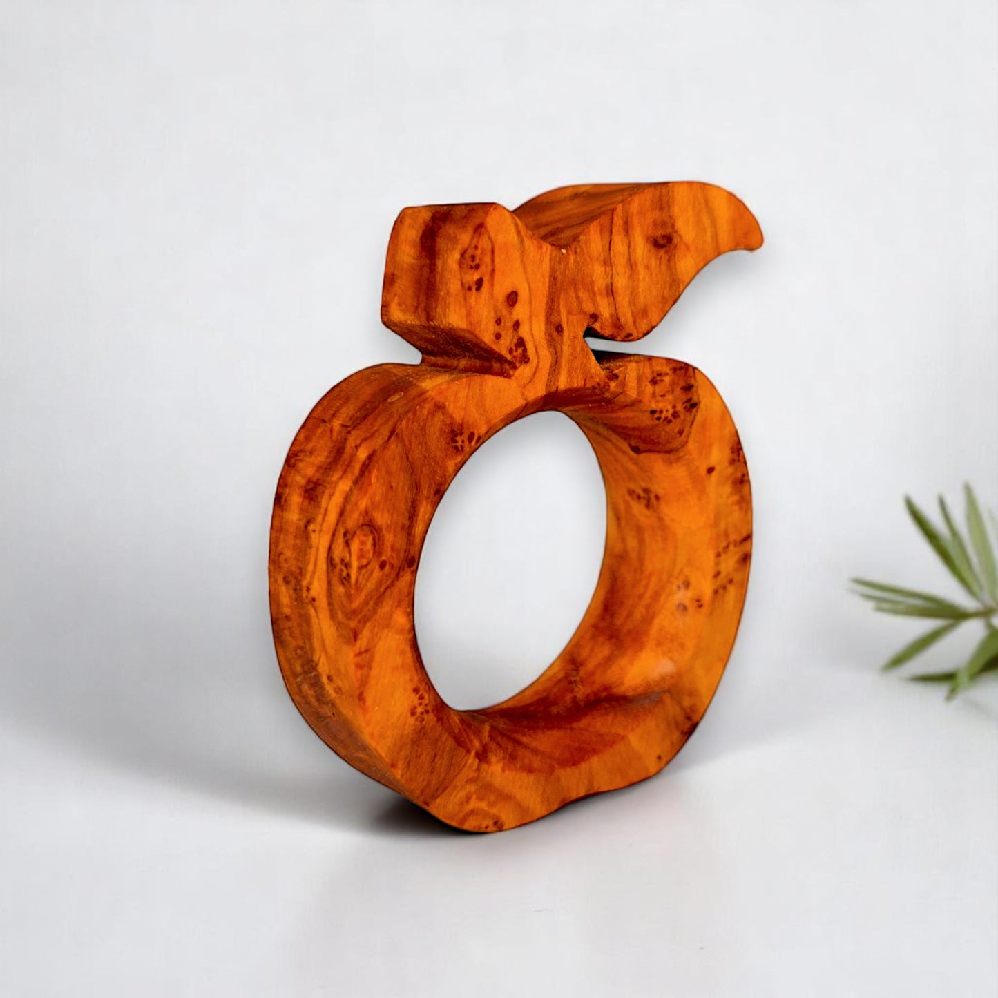 Olive Wood Classic Napkin Holder