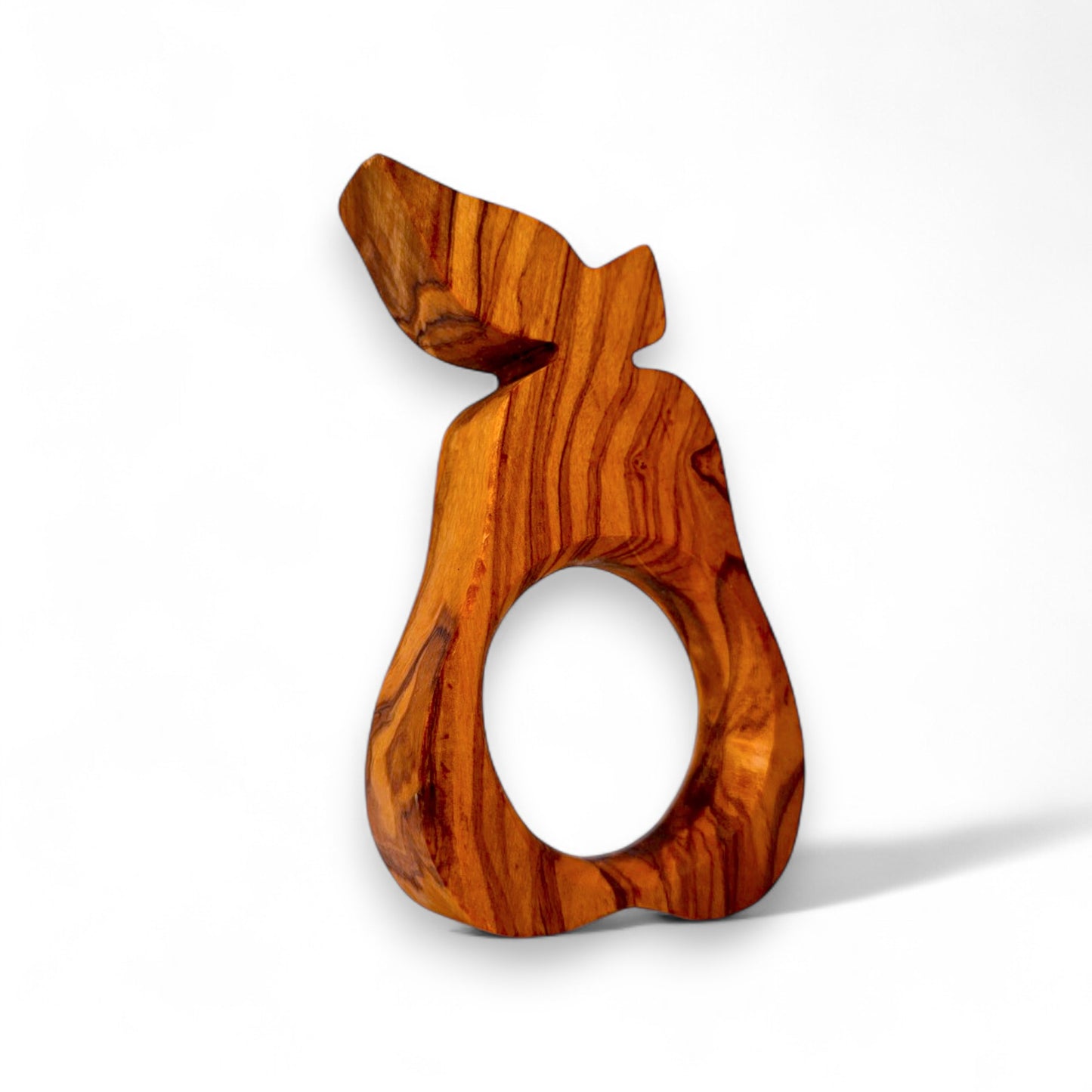 Olive Wood Classic Napkin Holder