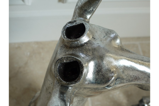 Silver Deer Head