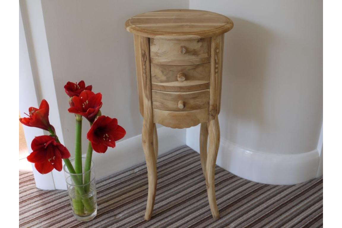 Bedside (Round/Unfinished)