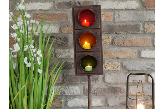 Traffic Light (Battery) Candle Holder