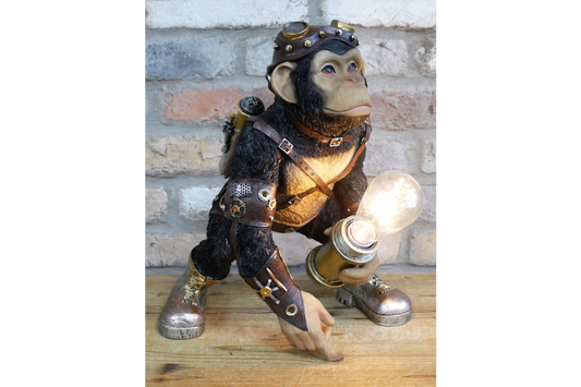 Steampunk Monkey Light