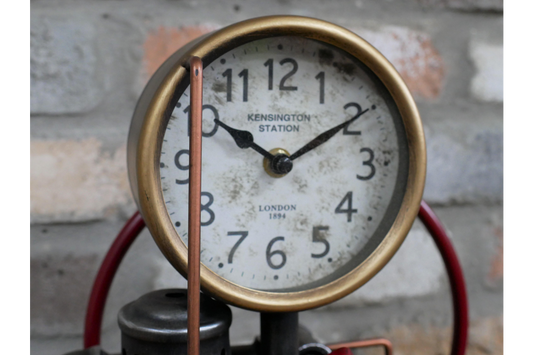Pipe Clock / Coin Bank