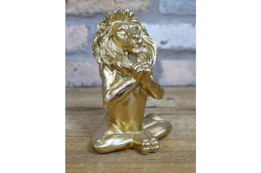 Set Of 3 Yoga Lions