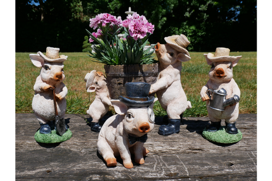 Pig With Monocle