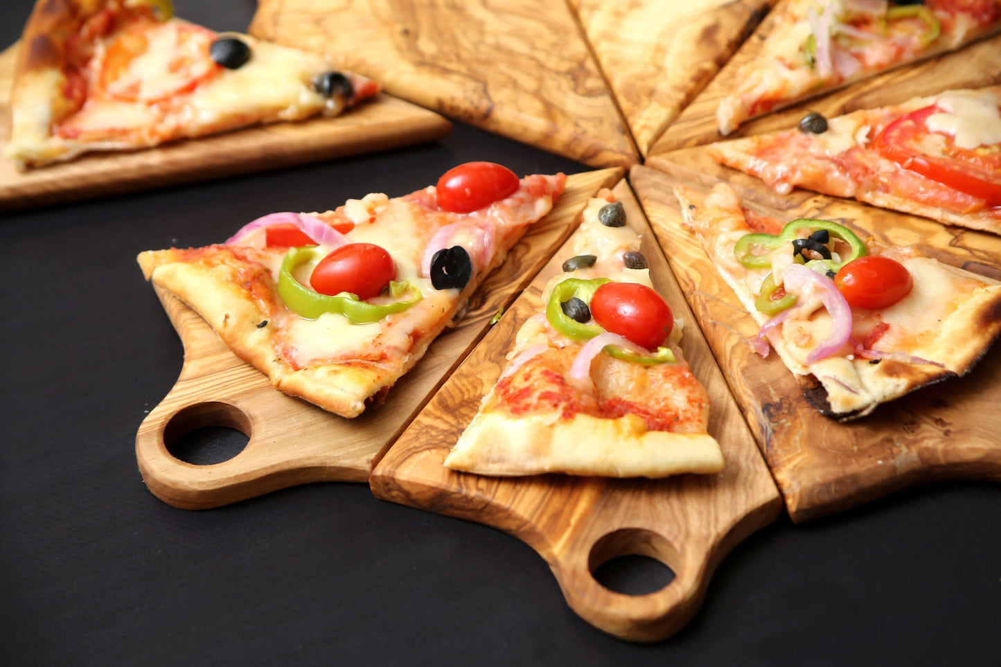 Olive Wood Pizza Serving Platter 40cm/15"