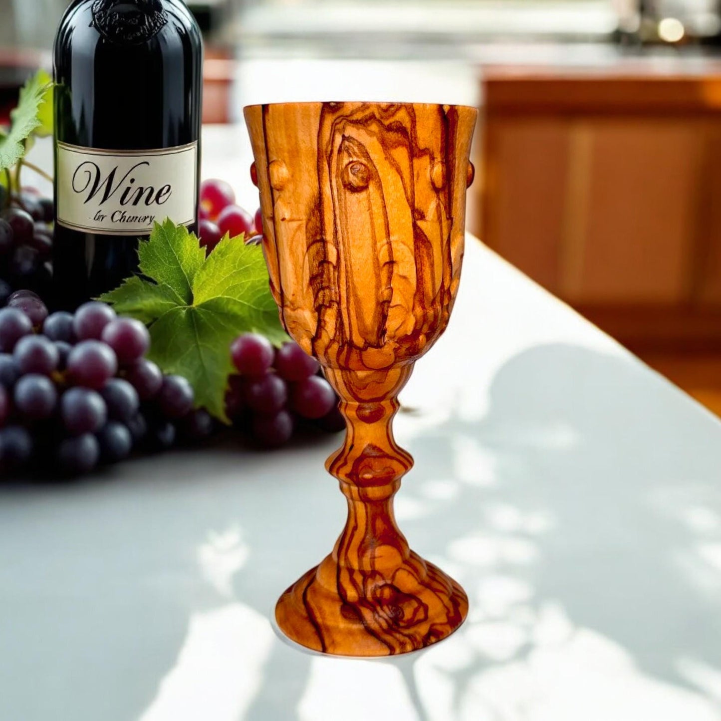 A beautiful 3 D wine cup