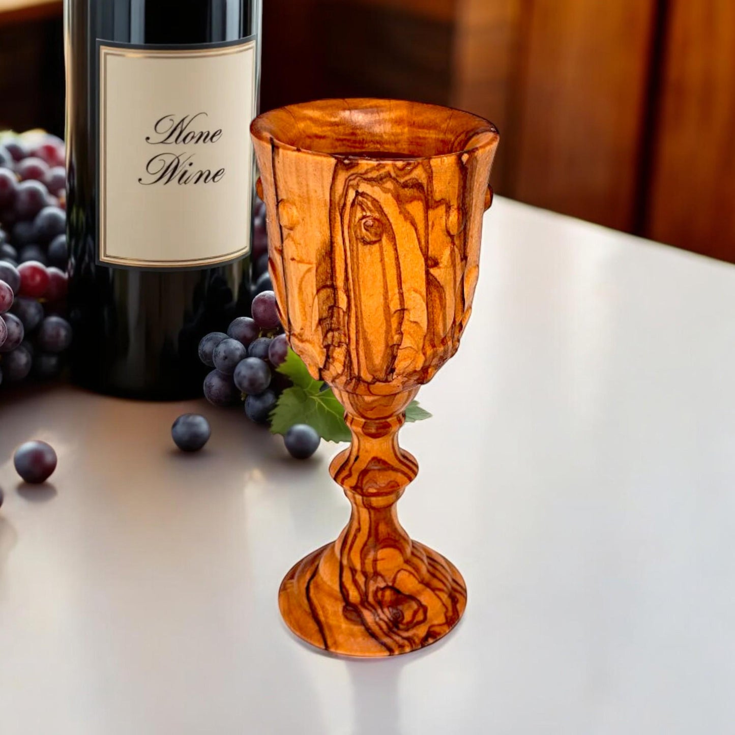 A beautiful 3 D wine cup