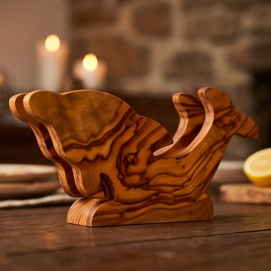 Handcrafted Olive Wood Napkin & Paper Holders | 5 Distinctive Styles