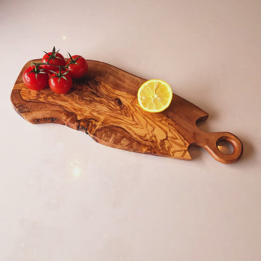 Rustic Cutting Board with Handle