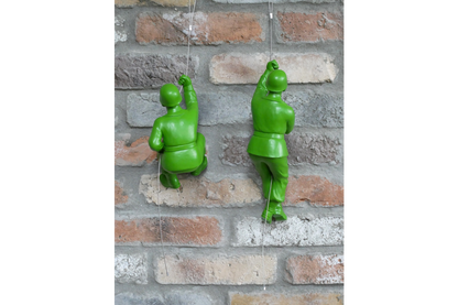 Set Of 2 Hanging Toy Soldiers
