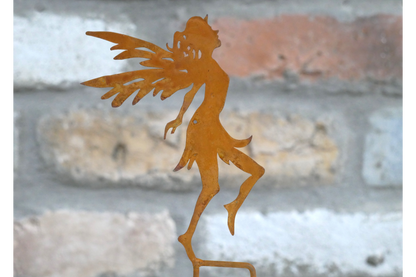 Set Of 6 Rusty Mini Stakes