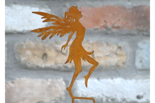 Set Of 6 Rusty Mini Stakes