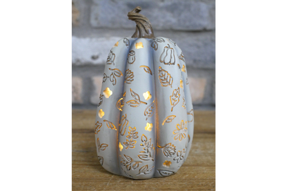 Set Of 3 Light Up Pumpkins