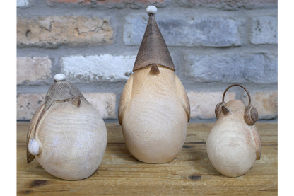 Set Of 3 Winter Birds