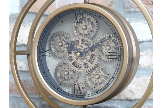 Clock With Cogs