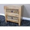 2 Drawer Bedside Cabinet