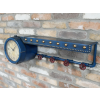 Shelf With Clock & Hooks
