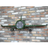 Green Aeroplane Clock