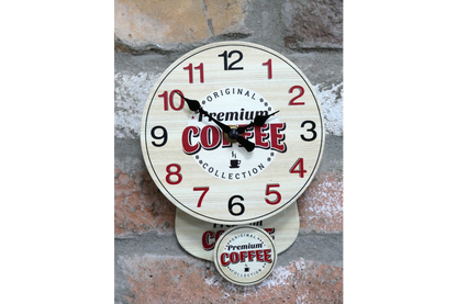 Coffee Pendulum Clock