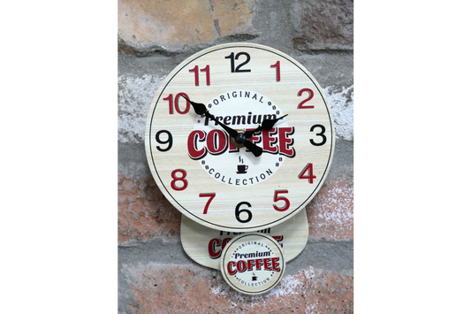Coffee Pendulum Clock