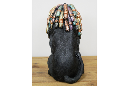 Dreadlocks Lion - Black