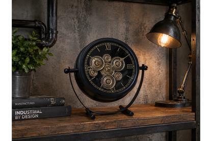 Clock With Cogs