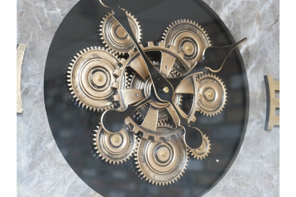 Clock With Cogs
