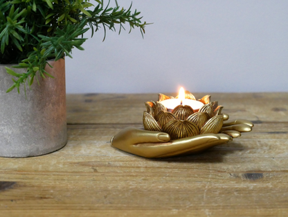 Hand Tealight Holder