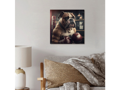 Bulldog Wall Art - Mini