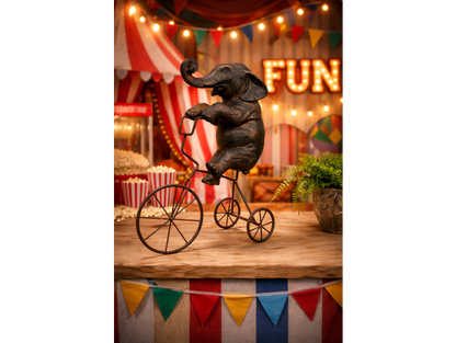 Elephant On Tricycle