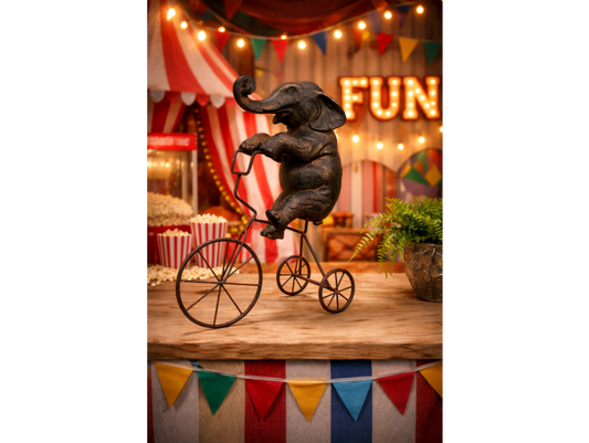 Elephant On Tricycle