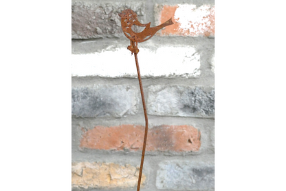 Rusty Bird Stake