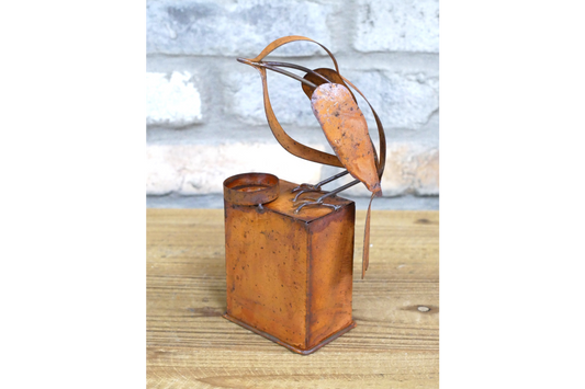 Rusty Bird Tealight Holder