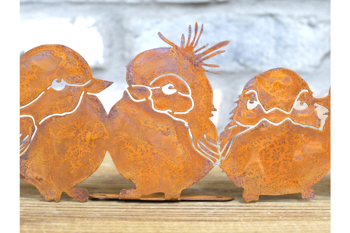 5 Birds Fence Topper