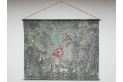 Canvas Wall Art - Giraffe