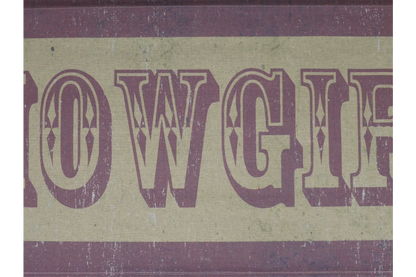 Canvas Wall Art - Showgirls Sign