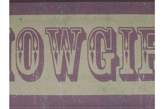 Canvas Wall Art - Showgirls Sign