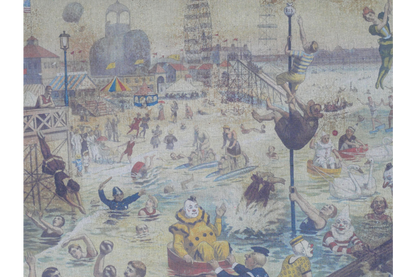 Canvas Wall Art - Coney Island